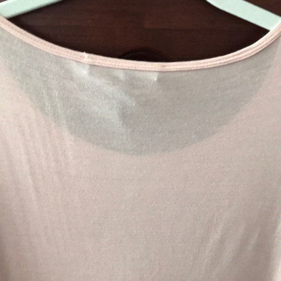 BCBG pale pink long sleeve top size xxs - Picture 7 of 7